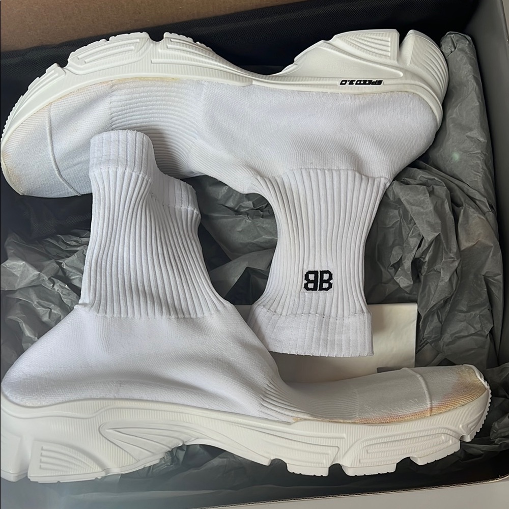 Balenciaga White Sock Sneakers